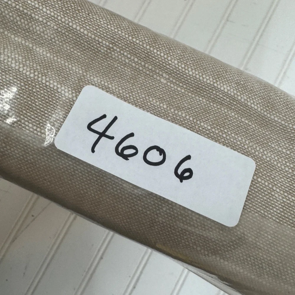 NEW Pottery Barn Emery Linen Grommet Blackout Curtain 50in X 84in
